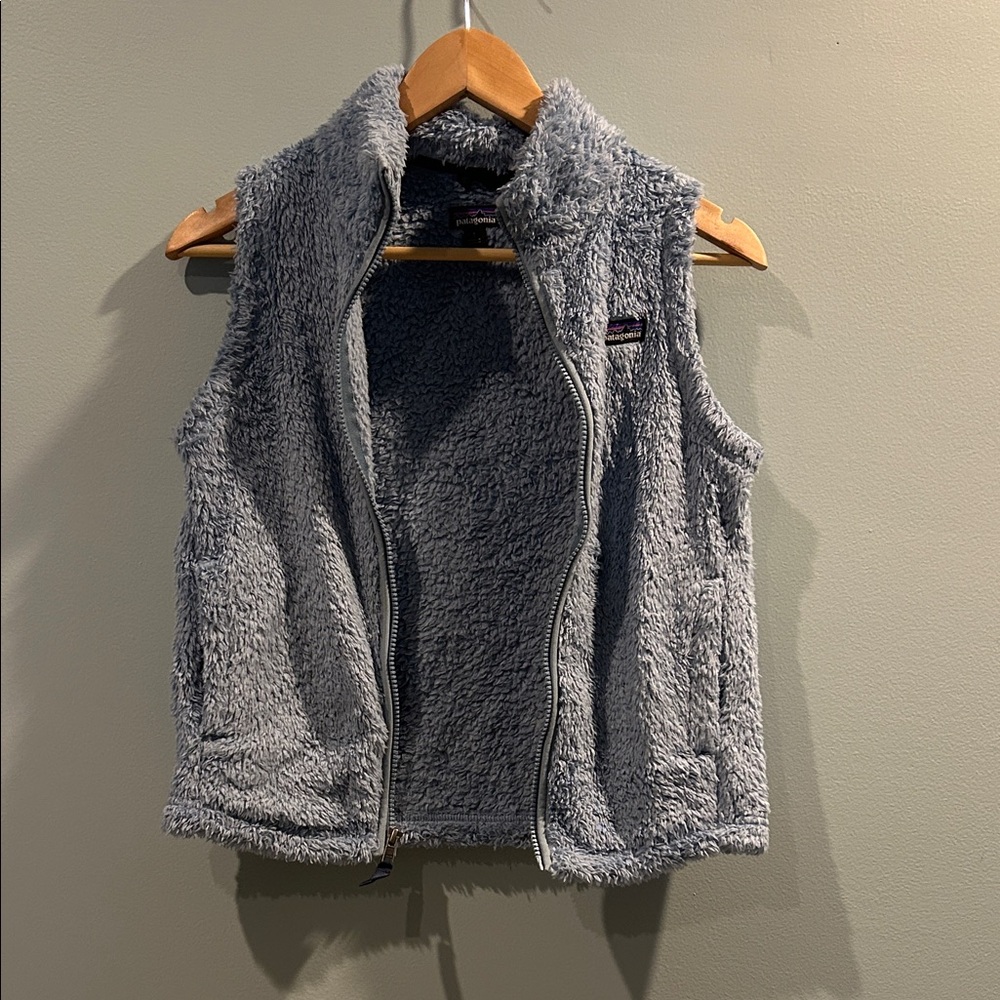 Patagonia Light Blue Fleece Outerwear